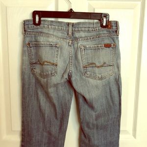 7 For All Mankind, light wash